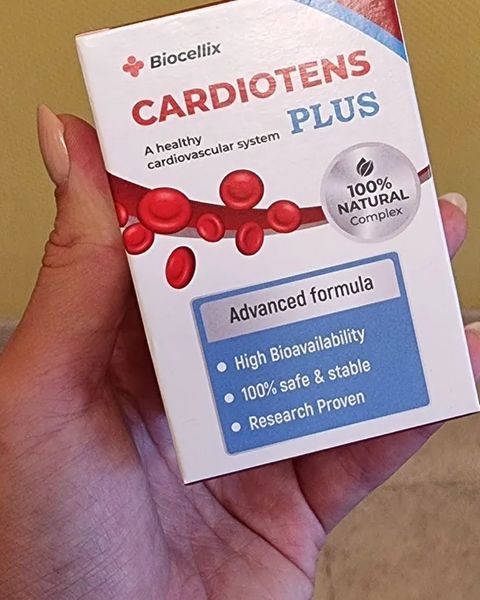 Frasco de Cardiotens Plus