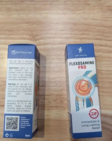 Frasco de 50 ml de Flexosamine PRO