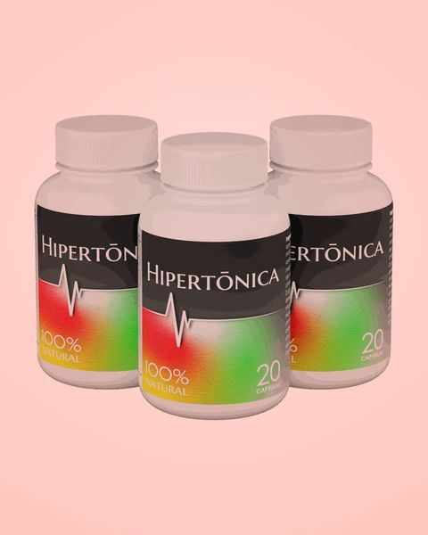 Frasco de Hipertónica, 20 cápsulas