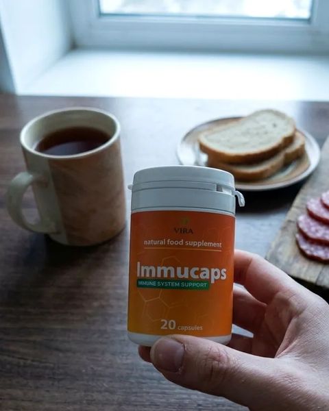 Frasco de Immucaps