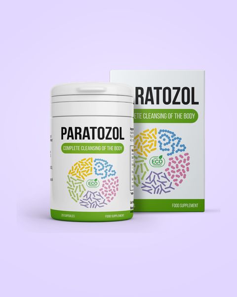 Frasco e caixa de Paratozol